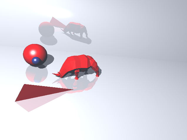 raytracer triangles 3d model