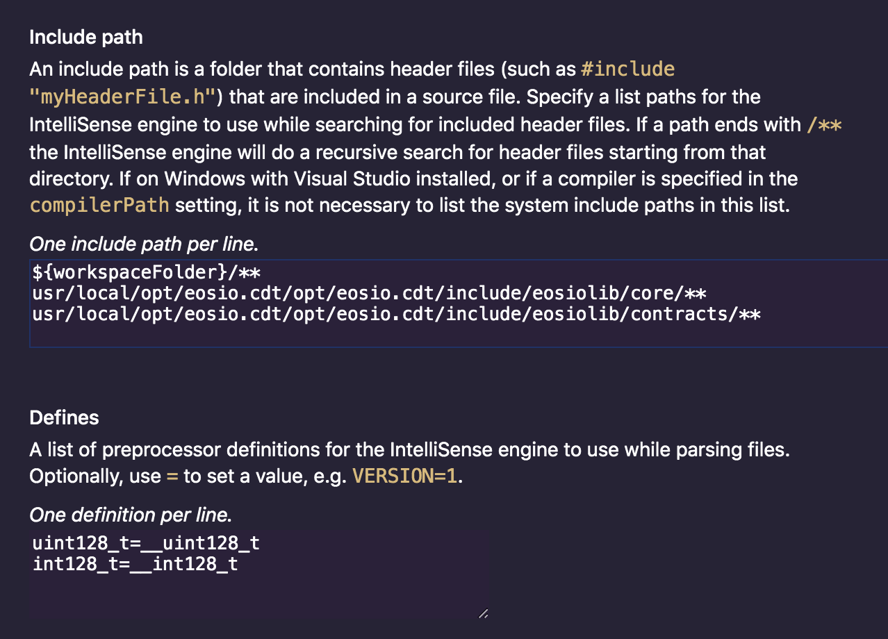 CPP Configuration